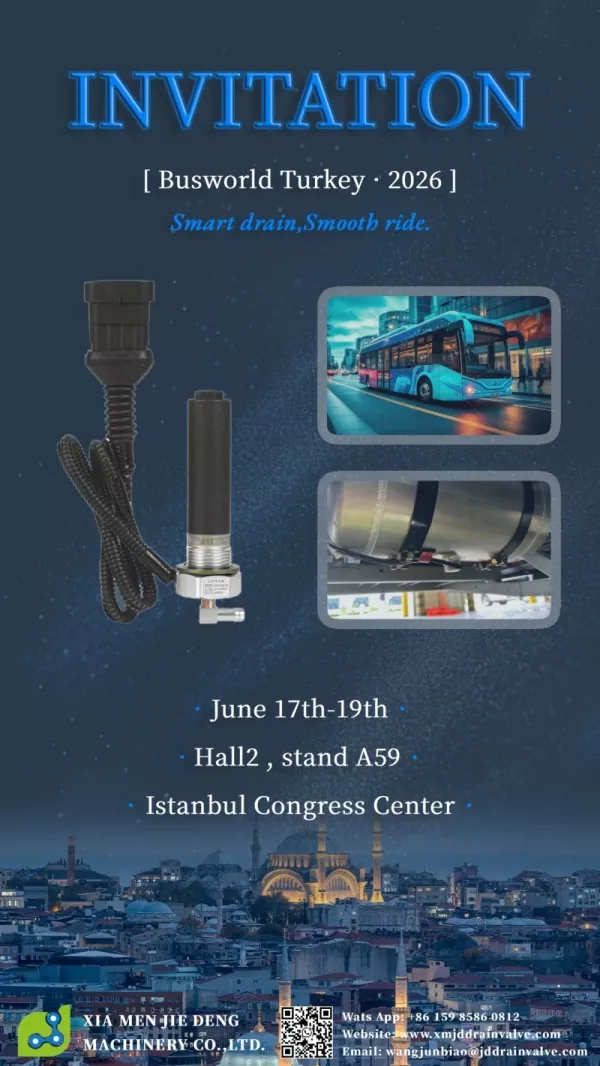Poznaj Xiamen Jiedeng Machinery na Busworld Turkey 2026!