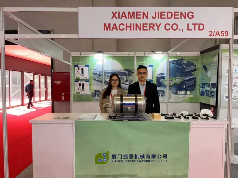 Wystawa maszyn Xiamen Jiedeng na targach Busworld Turkey 2026